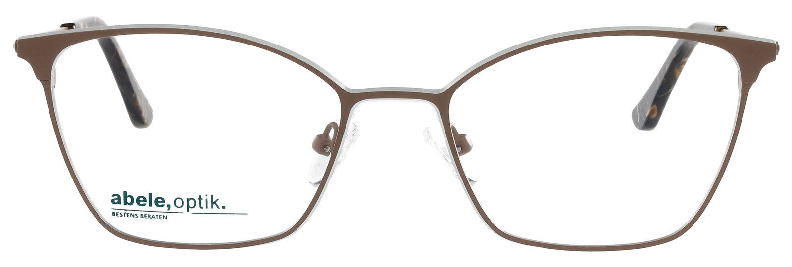 Das Bild zeigt die Abele Optik Fassung 150391 für Damen von vorne.